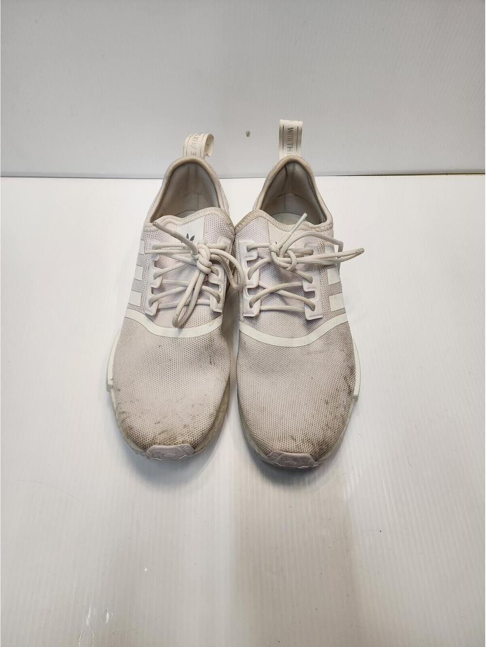 Size 9.5 Adidas White Running Sneakers